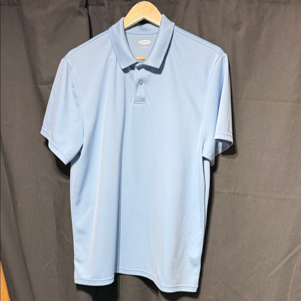 Men's Light Blue Polo Shirt